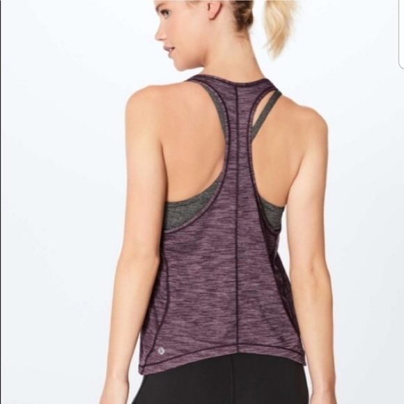 Lululemon Purple Train Times Tank NWT - Picture 2 of 8